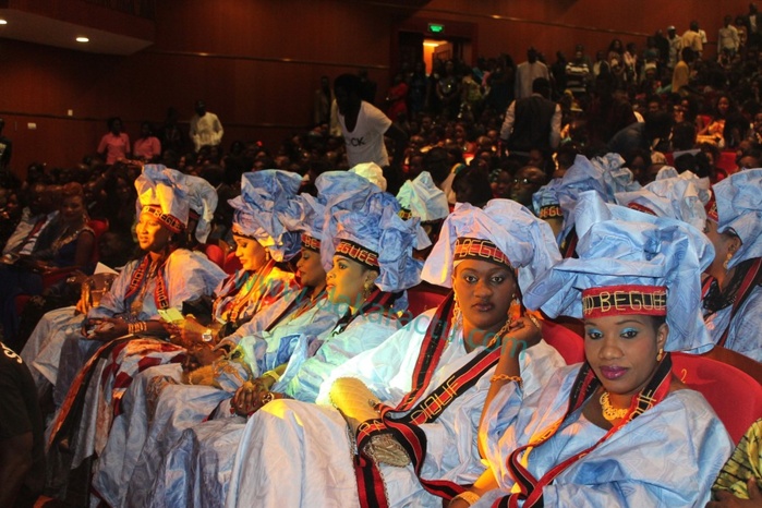 Grand Bégué: Bébé Basse, la femme de Pape Diouf en compagnie de sa délégation au Grand Théâtre