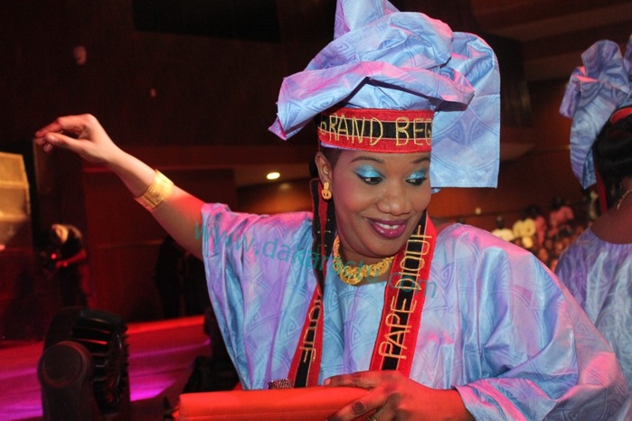 Grand Bégué: Bébé Basse, la femme de Pape Diouf en compagnie de sa délégation au Grand Théâtre