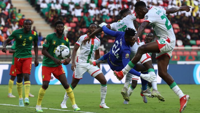 Coupe d'Afrique : le Cameroun devant à la mi-temps face au Burkina