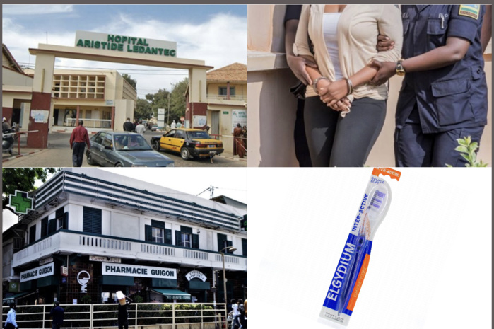 Vol : une aide infirmière de l'hôpital Le Dantec attrait à la barre pour vol de deux brosses à dents à la pharmacie Guigon.