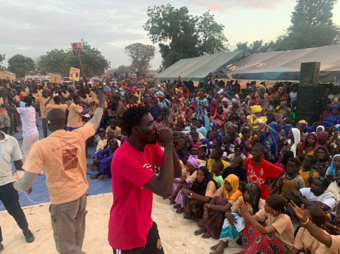 Locales à Thiaré : Le candidat Bamba Mbodj réussit le pari de la mobilisation et annonce un ambitieux programme pour changer le visage de sa commune.
