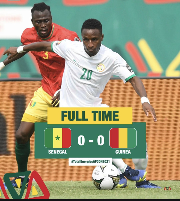 CAN 2022 : Le Sénégal et la Guinée se neutralisent dans le derby ouest-africain (0-0)