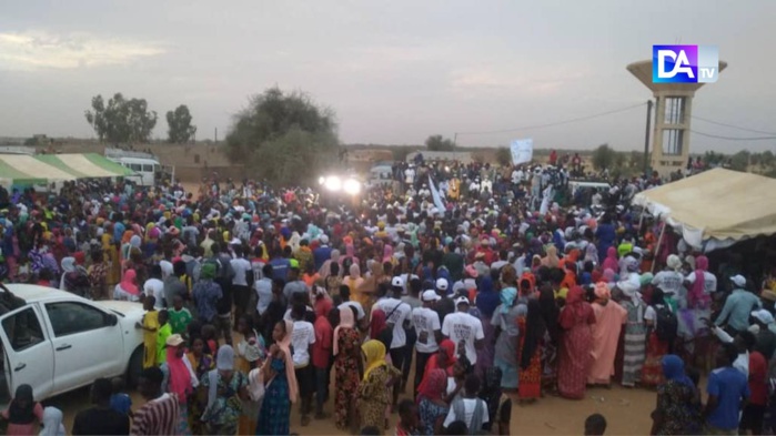 LOCALES À NABADJI - Les images de la forte mobilisation de Abdoulaye Sy, Dage du ministère de la justice