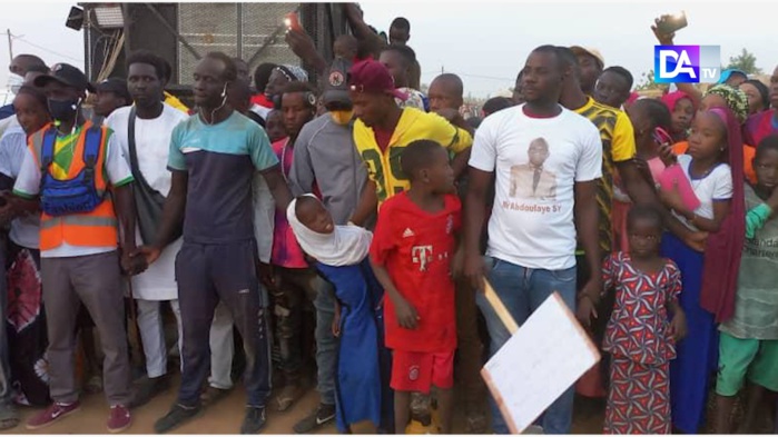LOCALES À NABADJI - Les images de la forte mobilisation de Abdoulaye Sy, Dage du ministère de la justice