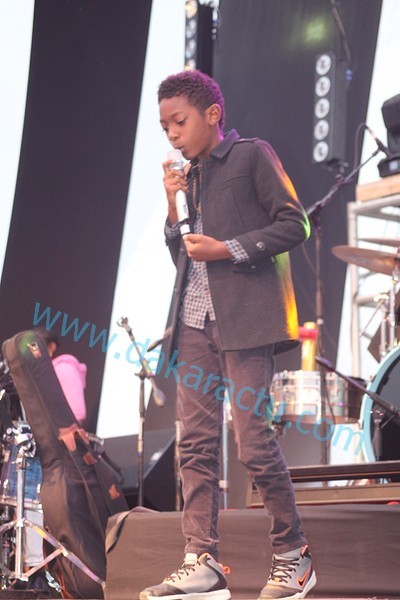 Le jeune chanteur philip Ndour au rendez-vous des enfants