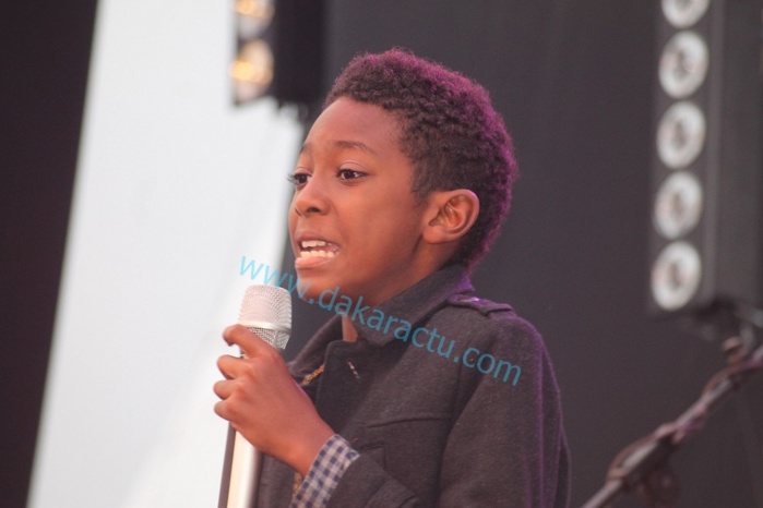 Le jeune chanteur philip Ndour au rendez-vous des enfants