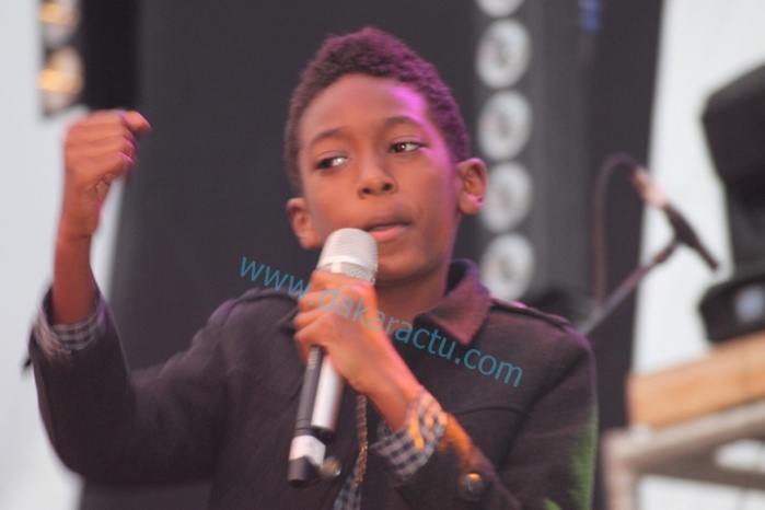 Le jeune chanteur philip Ndour au rendez-vous des enfants