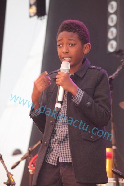 Le jeune chanteur philip Ndour au rendez-vous des enfants