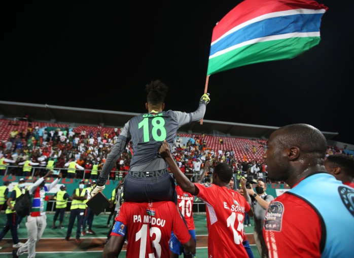 CAN 2022 : La Gambie signe une première victoire historique contre la Tunisie qui se qualifie en 8èmes comme meilleur 3ème... CAN 2022 : La Gambie signe une première victoire historique contre la Tunisie qui se qualifie en 8èmes comme meilleur 3ème...