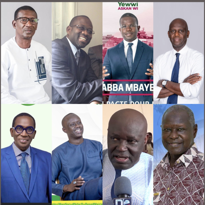 Saint Louis : Ces 8 candidats en lice qui se disputent le fauteuil du maire. Saint Louis : Ces 8 candidats en lice qui se disputent le fauteuil du maire.