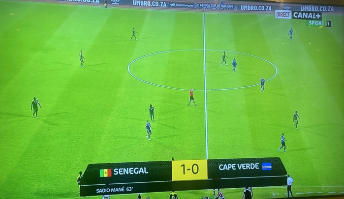 CAN 2022 / Le Sénégal mène par un but à zéro.