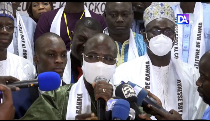 Kaolack : Mohamed Ndiaye Rahma rend grâce et invite ses militants à continuer à se mobiliser au côté du président Macky Sall.