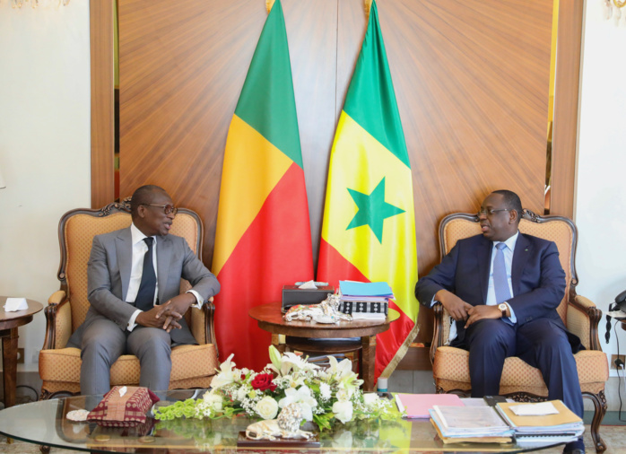 Patrice Talon en visite au Sénégal : Évocation de plusieurs questions d'intérêt commun dans le cadre de consultations régulières entre les deux Chefs d’État Patrice Talon en visite au Sénégal : Évocation de plusieurs questions d'intérêt commun dans le cadre de consultations régulières entre les deux Chefs d’État