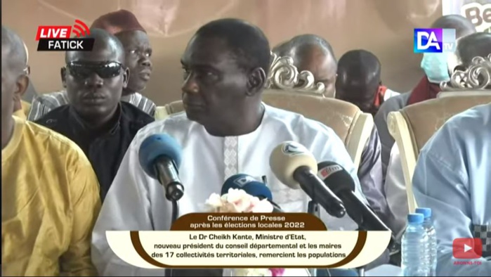 Fatick : Le Dr Cheikh Kanté annonce la tenue prochaine de la conférence territoriale pour trouver des solutions aux doléances des populations