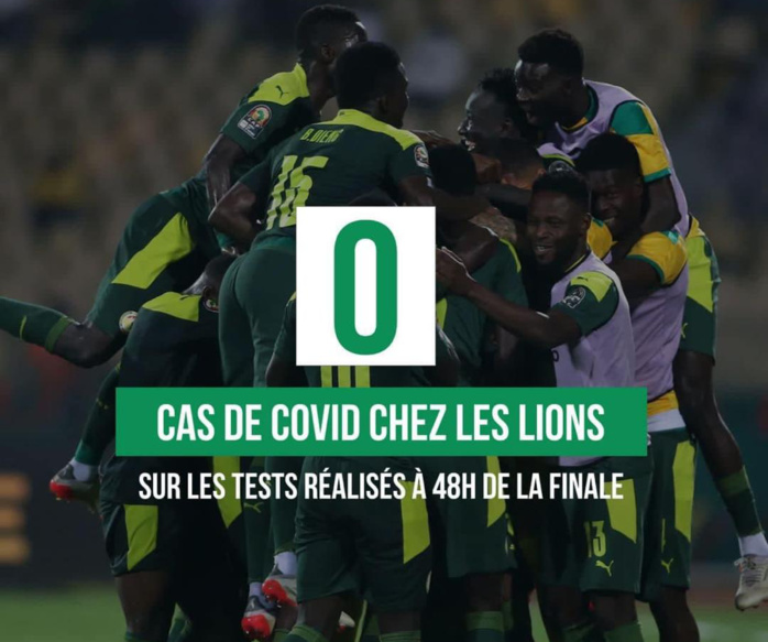 CAN 2022 : Pas de cas Covid dans la tanière à 48h de la finale contre L'Égypte... CAN 2022 : Pas de cas Covid dans la tanière à 48h de la finale contre L'Égypte...