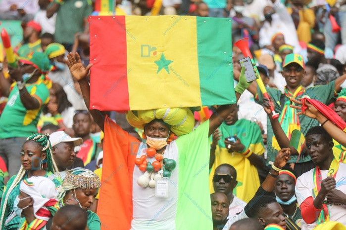 Finale Sénégal - Égypte : les premières images au Stade Olembé de Yaoundé. 