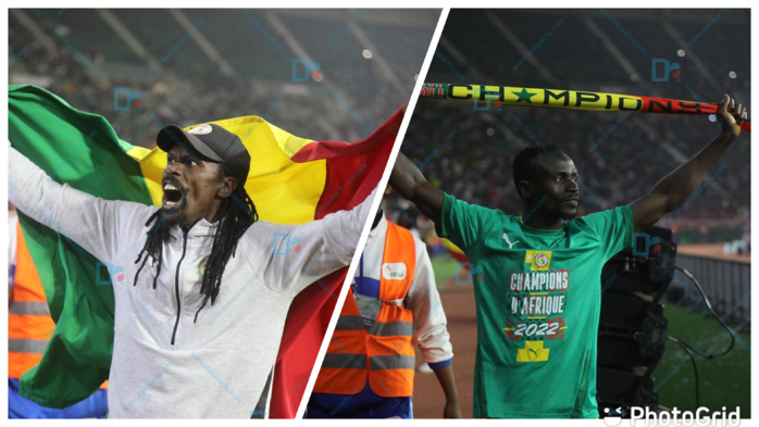 CAN 2022 : revivez les images de la Finale Senegal vs Egypte au stade Olémbé CAN 2022 : revivez les images de la Finale Senegal vs Egypte au stade Olémbé