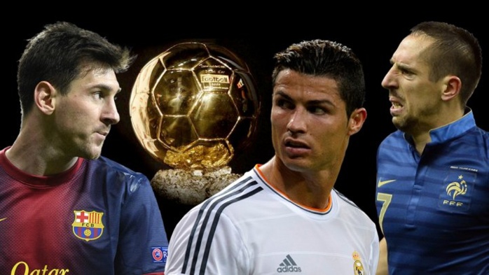 Qui de Ronaldo, Messi ou Ribéry sera sacré Ballon d’Or