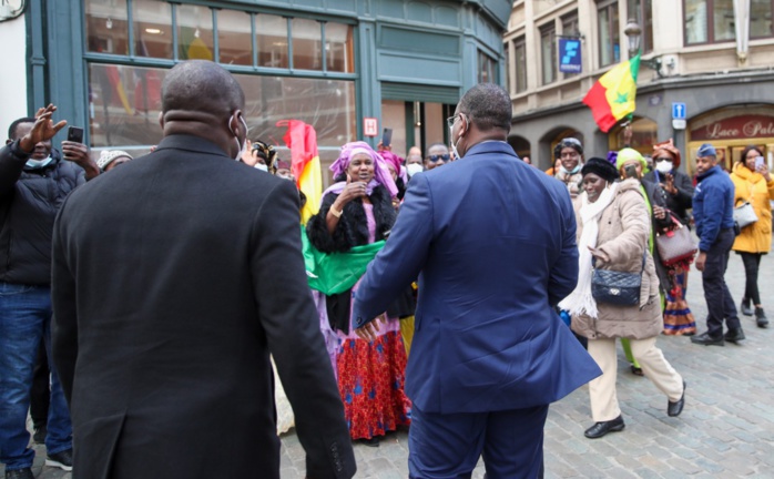 Bruxelles:  le Président Macky Sall est arrivé pour les besoins du Sommet Europe Afrique.