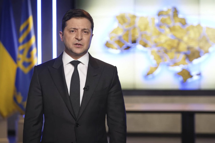 « Nous sommes tous ici » à Kiev, dit le président ukrainien Zelensky dans une vidéo
