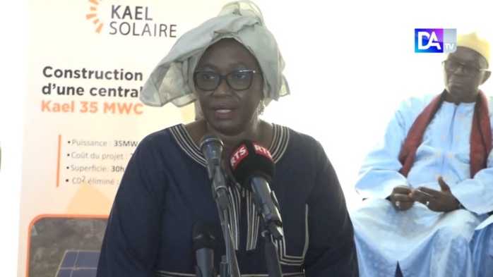 MBACKÉ - Sophie Gladima met en selle une centrale solaire de 35 mégawatts - Crête à Kaël. MBACKÉ - Sophie Gladima met en selle une centrale solaire de 35 mégawatts - Crête à Kaël.
