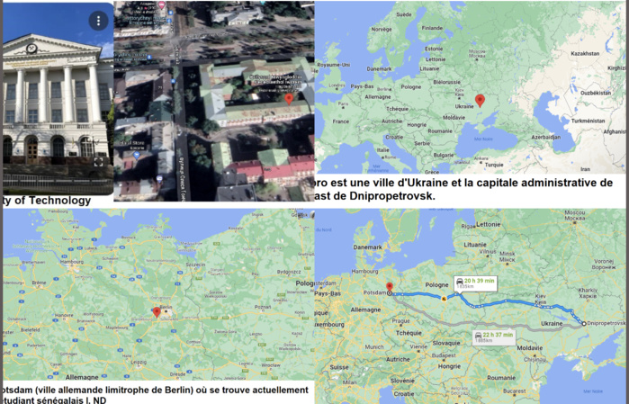 De Dnipro (Dniepr) à Potsdam : comment un étudiant sénégalais est sorti du bourbier ukrainien…