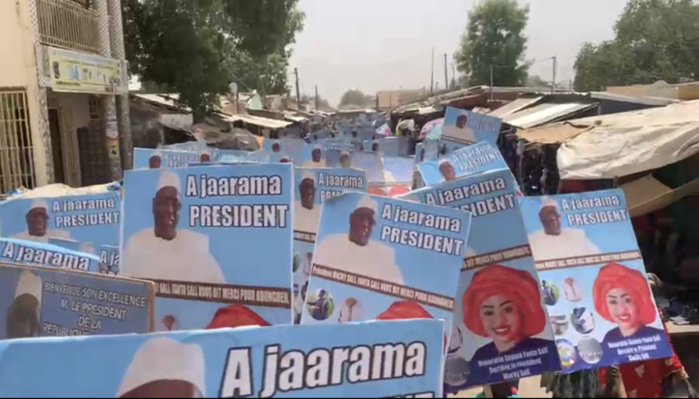 Passage du président Macky Sall à Koungheul : Fanta Sall bat le record de la mobilisation. Passage du président Macky Sall à Koungheul : Fanta Sall bat le record de la mobilisation.