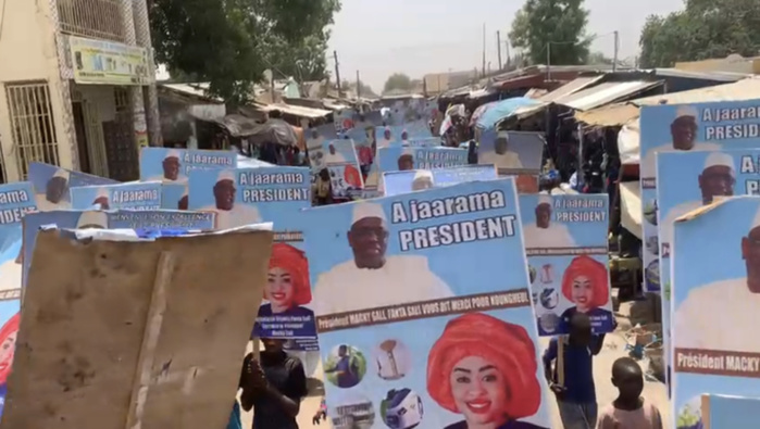 Passage du président Macky Sall à Koungheul : Fanta Sall bat le record de la mobilisation. Passage du président Macky Sall à Koungheul : Fanta Sall bat le record de la mobilisation.