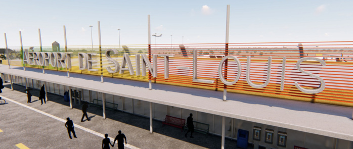 Saint-Louis / Retard des travaux de l’aéroport de Bango : Le ministre Alioune Sarr pique une colère noire et presse l’entreprise Transcom