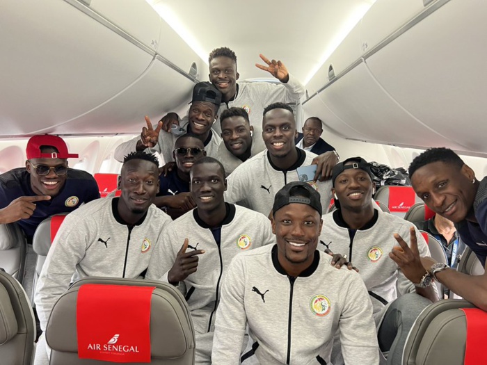 Égypte vs Sénégal : Les Lions ont quitté Marrakech ce mercredi en direction du Caire… Égypte vs Sénégal : Les Lions ont quitté Marrakech ce mercredi en direction du Caire…