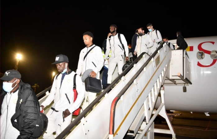 Égypte vs Sénégal : Les Lions sont arrivés au Caire en début de soirée... (photos)