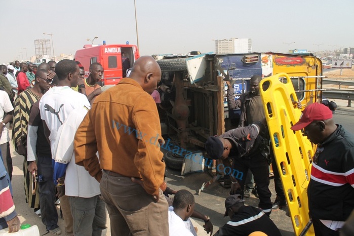Caravane « Fëssël Yoonu Yokkuté » Un accident fait 7 blessés graves