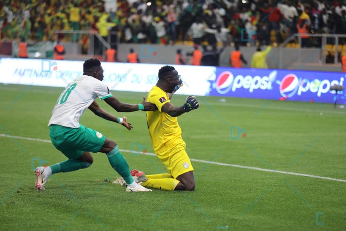 Qualification mondial 2022 : L'explosion de joie de Édouard Mendy et Ismaela Sarr après les tirs au but... Qualification mondial 2022 : L'explosion de joie de Édouard Mendy et Ismaela Sarr après les tirs au but...