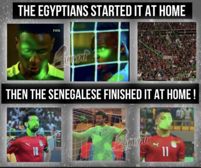 Affaire des lasers et jets de projectiles… : Comment les Égyptiens, depuis le Caire, ont « appris » aux sénégalais à troubler un match de football…