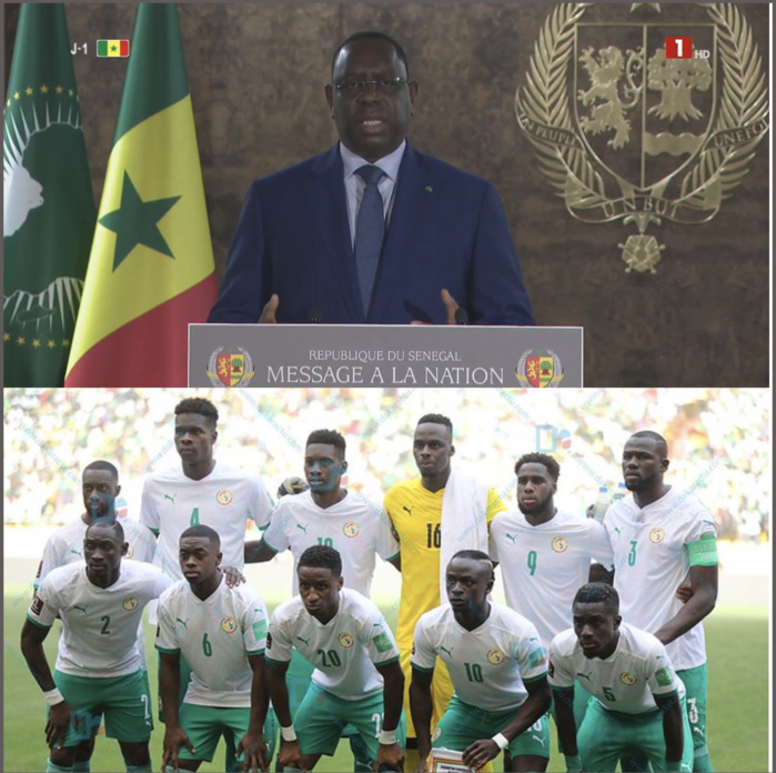 Le président Macky Sall aux Lions du football : « L’Etat sera à vos côtés pour vous apporter tout le soutien nécessaire » Le président Macky Sall aux Lions du football : « L’Etat sera à vos côtés pour vous apporter tout le soutien nécessaire »