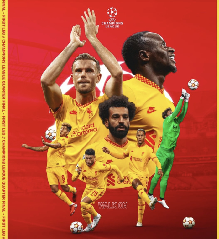 Ligue des Champions (1/4 finale aller) : Sadio Mané et Liverpool se déplacent ce soir à Benfica.