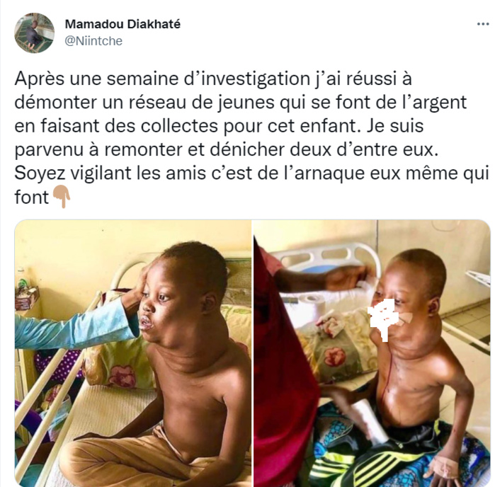Fausse collecte de fonds sur Internet : comment un malfaiteur a profité de la souffrance d’un enfant et de la générosité de Twitter.