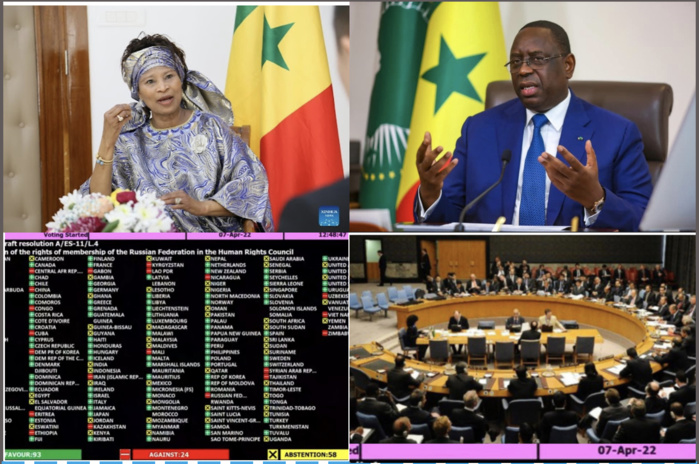 Abstention lors du vote de la résolution relative à la suspension de la Russie du Conseil des Droits de l’Homme : les raisons de la position du Sénégal.