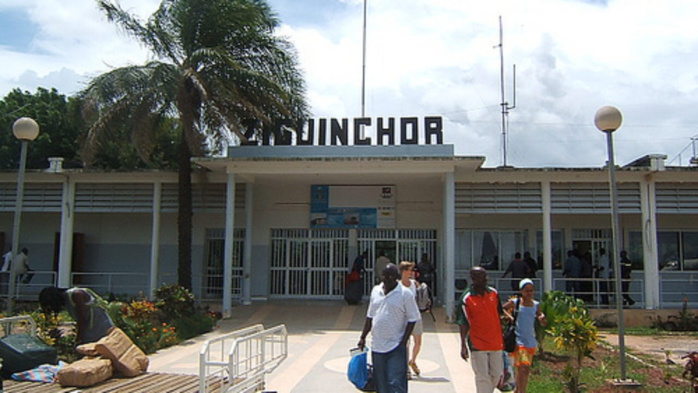 Aéroport de Ziguinchor : des travaux de sécurité contraignent sa fermeture jusqu'au 15 Mai 2022