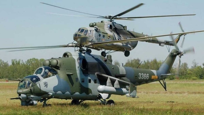 Bamako reçoit de nouveaux hélicoptères de combat et radars russes Bamako reçoit de nouveaux hélicoptères de combat et radars russes