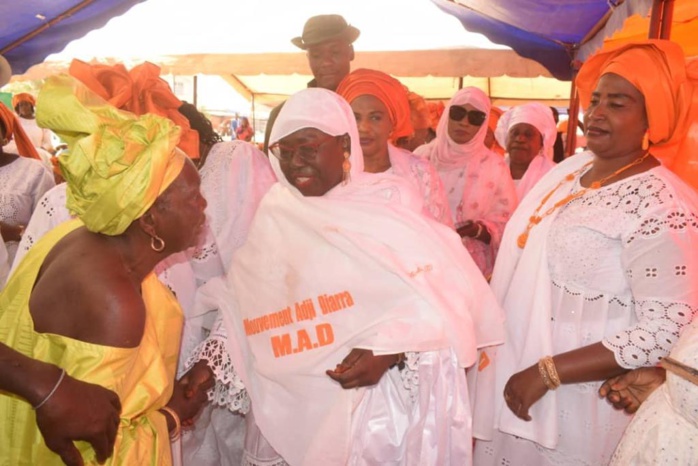 5ème édition de la conférence religieuse de la Plateforme les Linguères de Kaolack : Adji Mergane Kanouté invite les femmes à la remobilisation en direction des législatives.