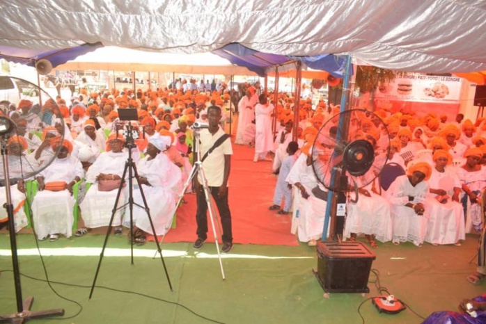 5ème édition de la conférence religieuse de la Plateforme les Linguères de Kaolack : Adji Mergane Kanouté invite les femmes à la remobilisation en direction des législatives.
