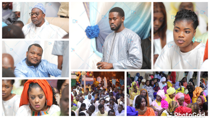 Les images de la celebration du Laylatoul Khadr Chez les Thiantacounes