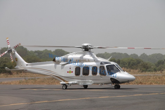 Les images de l'arrivée du Président de la République à Ziguinchor