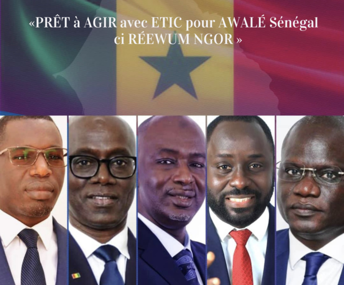 Législatives 2022 : Une nouvelle entité politique en phase de rejoindre la coalition Aar Sénégal.
