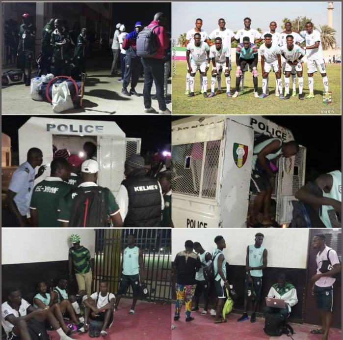 Albert Diène (Capitaine du Jaraaf) : « On a été évacué du stade à bord de Pick-up de la police… » Albert Diène (Capitaine du Jaraaf) : « On a été évacué du stade à bord de Pick-up de la police… »