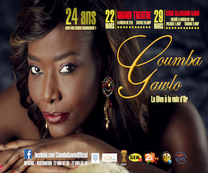 Derniers réglages avant le spectacle du 22 Mars Coumba Gawlo, ses invités et son staff dans les derniers réglages pour le Grand Théâtre