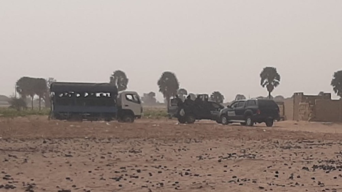 Projet de lotissement à Ndiaffate / Il y a de l'électricité dans l'air à Koutal Sérère : La gendarme effectue une descente sur les lieux. Projet de lotissement à Ndiaffate / Il y a de l'électricité dans l'air à Koutal Sérère : La gendarme effectue une descente sur les lieux.