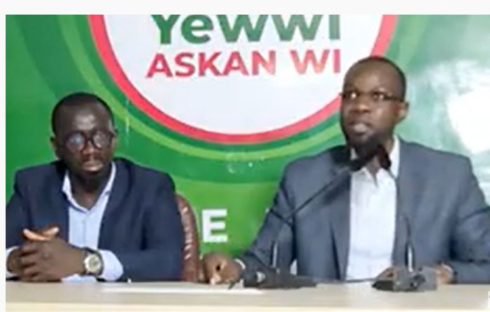 Conférence de presse au siège de "Taxawu" : Sonko se justifie sans convaincre… Conférence de presse au siège de "Taxawu" : Sonko se justifie sans convaincre…