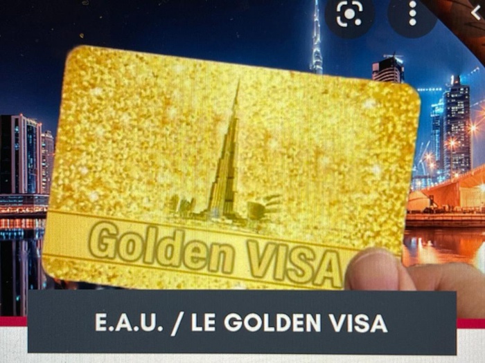 Distinction : Le Dr Malick Diop obtient des Émirats Arabes Unis le Golden Visa. Distinction : Le Dr Malick Diop obtient des Émirats Arabes Unis le Golden Visa.